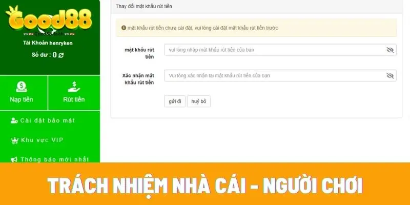 Điều Khoản & Điều Kiện Tại Good88 Dành Cho Người Mới 9 Trách nhiệm của thương hiệu Good88