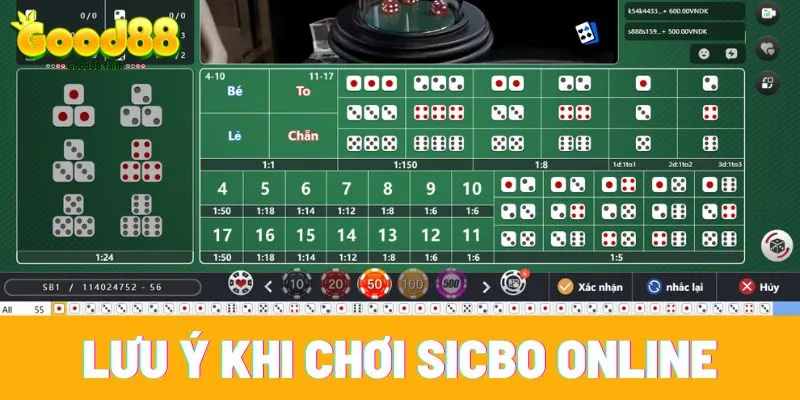 Sicbo Online Tại Good88 - Giải Trí, Nhận Thưởng Tiền Tỷ 9 sicbo online tai goo88 luu y khi cuoc