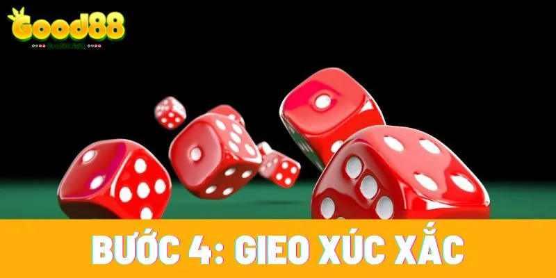 Bước 4: Gieo xúc xắc