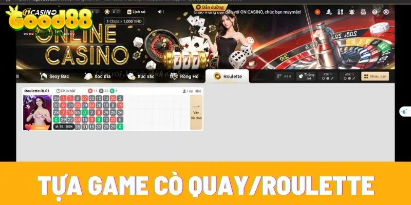 Tựa game Cò quay/Roulette là gì?